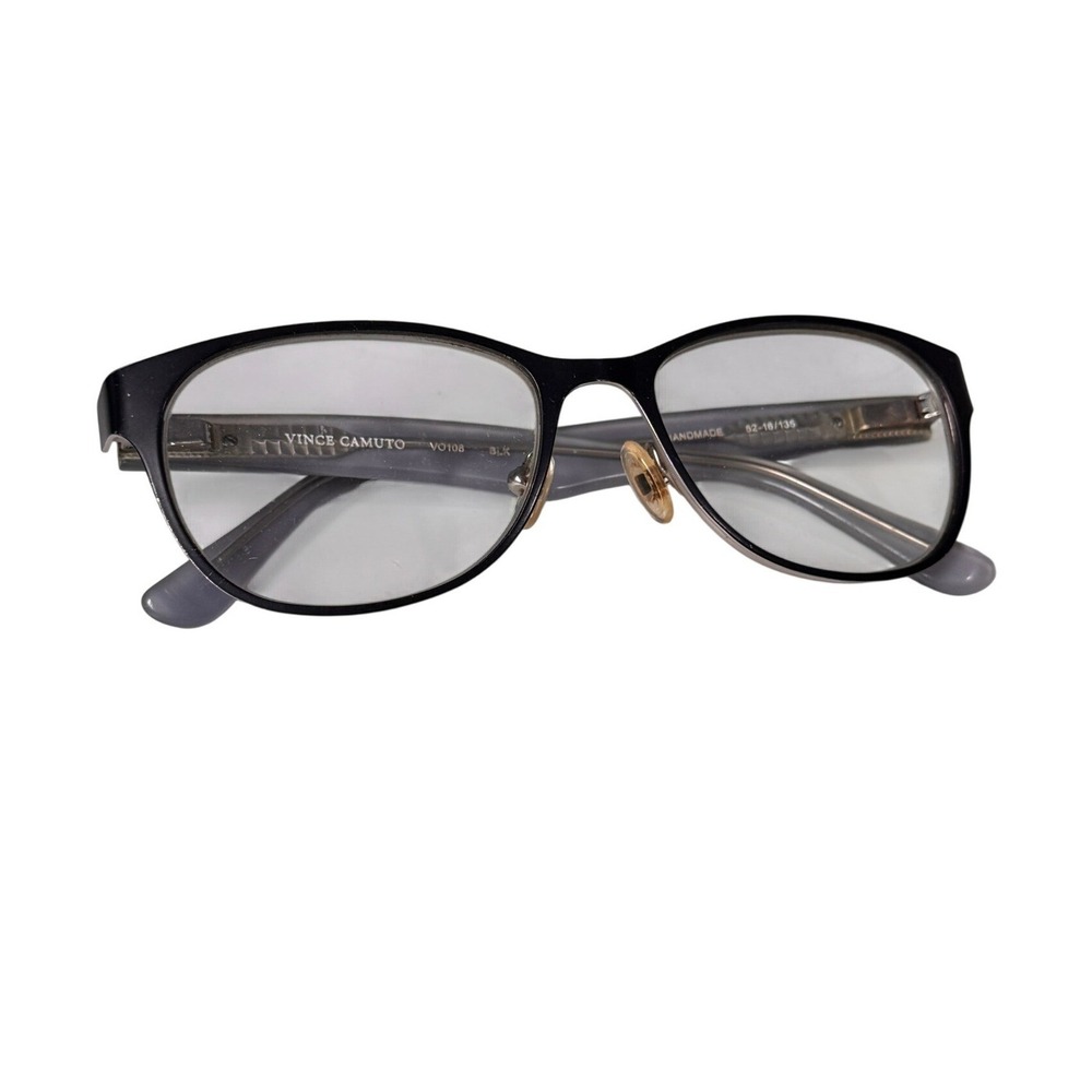 Vince Camuto VO108 Black Handmade Eyeglass Frames‎ 52-16-135 Designer Glasses
